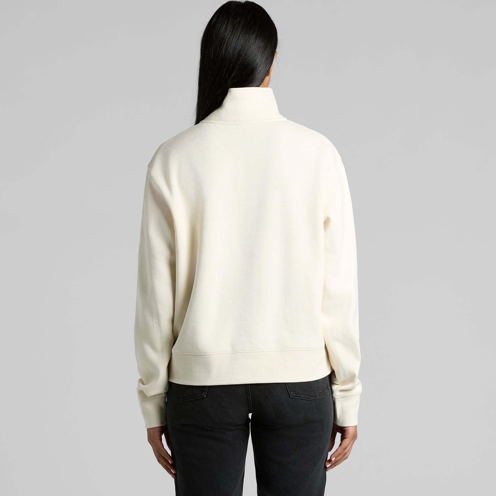 Women's Stencil Half Zip Crew