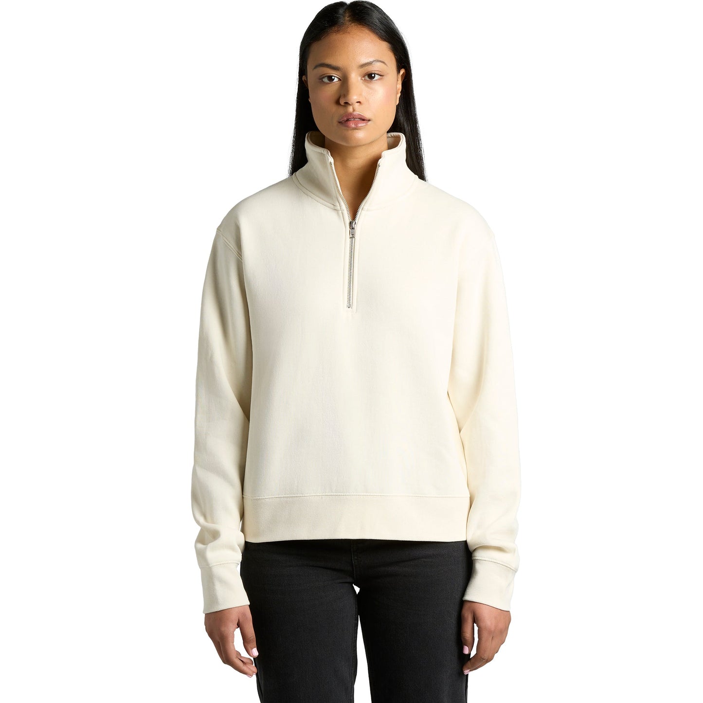 Women's Stencil Half Zip Crew