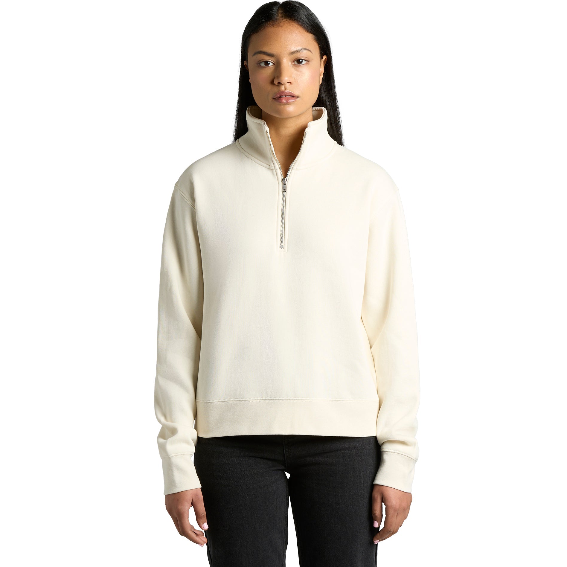 Women's Stencil Half Zip Crew