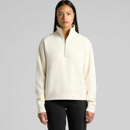 Women's Stencil Half Zip Crew