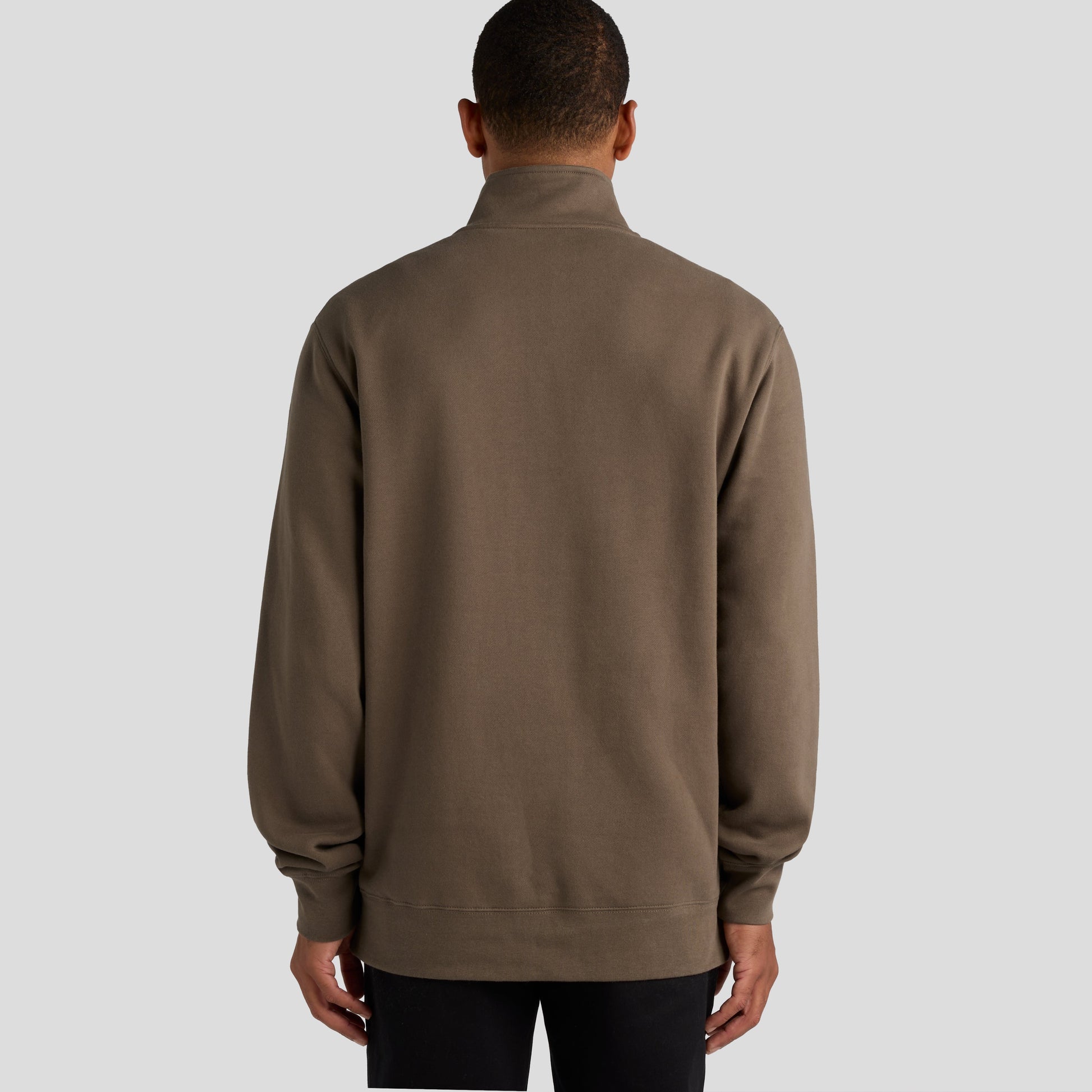 Stencil Half Zip Crew